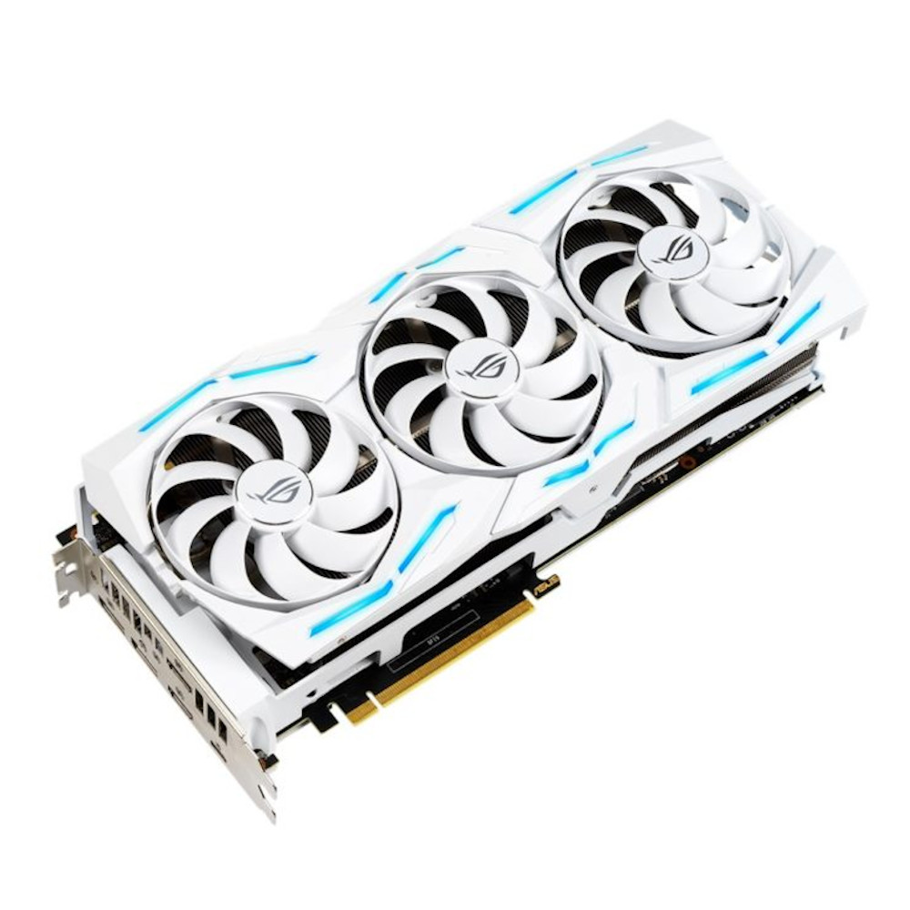 Asus GeForce RTX 2080 SUPER ROG Strix White Edition 8GB GDDR6 256-bit PCI-E 3.0 Desktop Graphics Card - Image 3